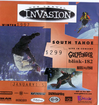 1997-01-03 South Lake Tahoe, CA - (Get Travel Invasion) - Flier.JPG